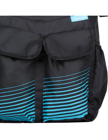 Sakwa torba rowerowa na bagażnik 20l dunlop niebieska