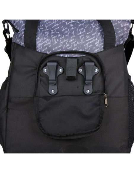 Sakwa torba rowerowa na bagażnik 20l dunlop - szara