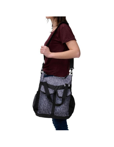 Sakwa torba rowerowa na bagażnik 20l dunlop - szara