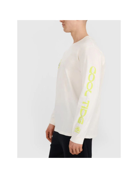 Longsleeve regular z nadrukiem męski 4f 4fwss25tlonm392-11s