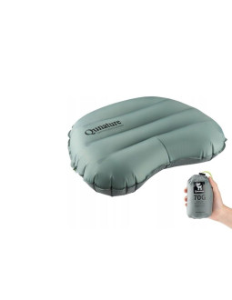 Qunature nadmuchiwana poduszka turystyczna szara
