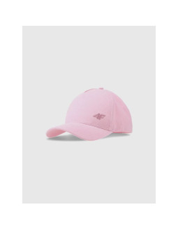Czapka z daszkiem strapback dziecięca 4f 4fjwss25acabu387-56s