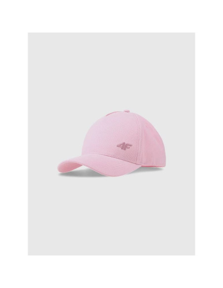 Czapka z daszkiem strapback dziecięca 4f 4fjwss25acabu387-56s