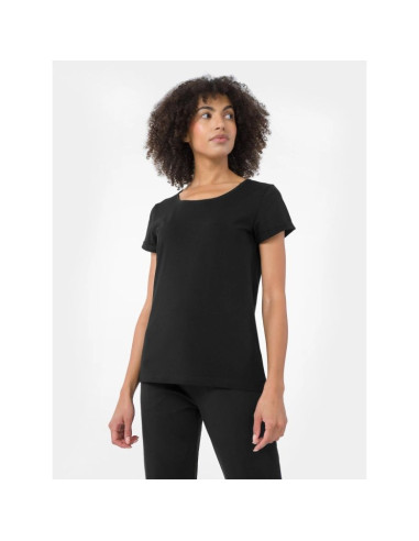 T-shirt regular gładki damski 4f 4fmm00ttshf732-20s