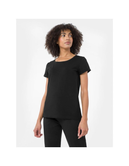 T-shirt regular gładki damski 4f 4fmm00ttshf732-20s