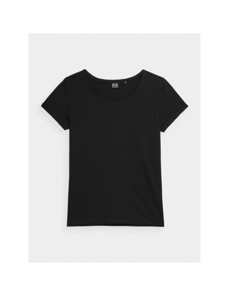 T-shirt regular gładki damski 4f 4fmm00ttshf732-20s