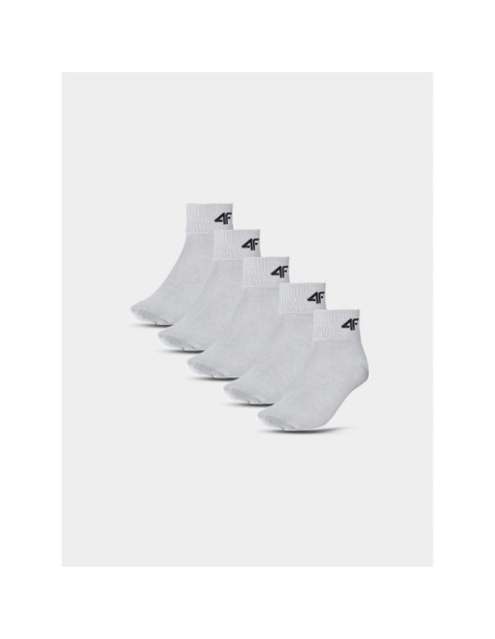 Skarpetki casual za kostkę (5-pack) dziecięce 4f 4fjwmm00usocu295-93s