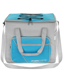 Torba termiczna 36x25x33cm błekitno szara 30l enero camp