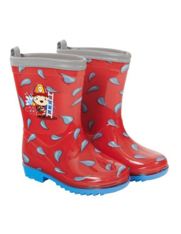 Perletti kalosze dziecięce mały strażak na deszcz dla chłopca