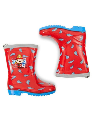 Perletti kalosze dziecięce mały strażak na deszcz dla chłopca