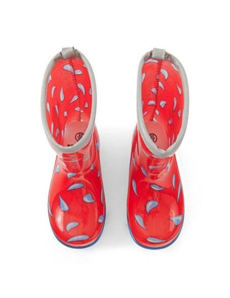 Perletti kalosze dziecięce mały strażak na deszcz dla chłopca