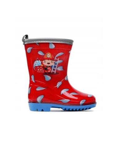 Perletti kalosze dziecięce mały strażak na deszcz dla chłopca