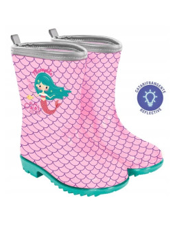 Perletti syrenka kalosze dziecięce na deszcz dla dziewczynki