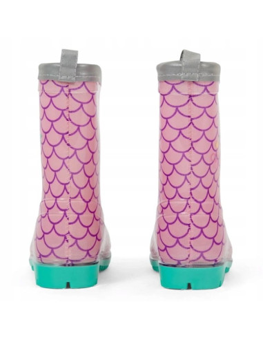 Perletti syrenka kalosze dziecięce na deszcz dla dziewczynki