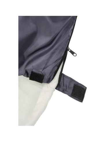 Śpiwór turystyczny light 200x70cm szary enero camp