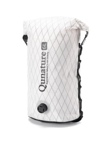 Qunature wodoszczelna torba z zaworem biała 6l