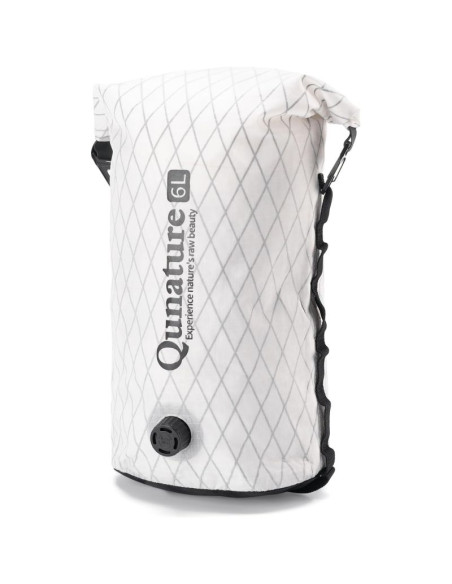 Qunature wodoszczelna torba z zaworem biała 6l