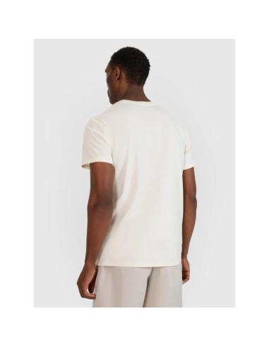 T-shirt regular z nadrukiem męski 4f 4frss25ttshm2688-11s