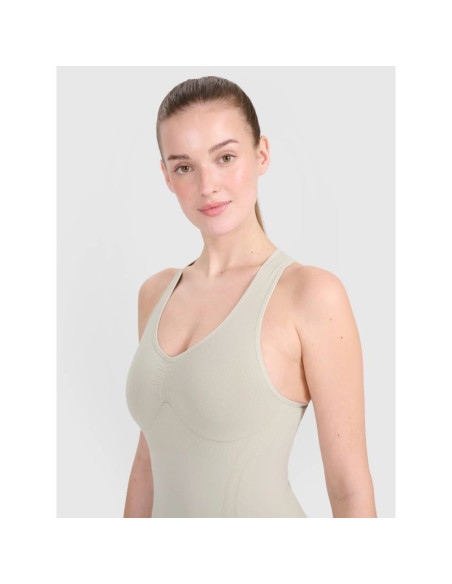 Body treningowe szybkoschnące damskie 4f 4frss25tfbof004-83s