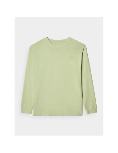 Longsleeve oversize z nadrukiem męski 4f 4fraw24tlonm502-44s