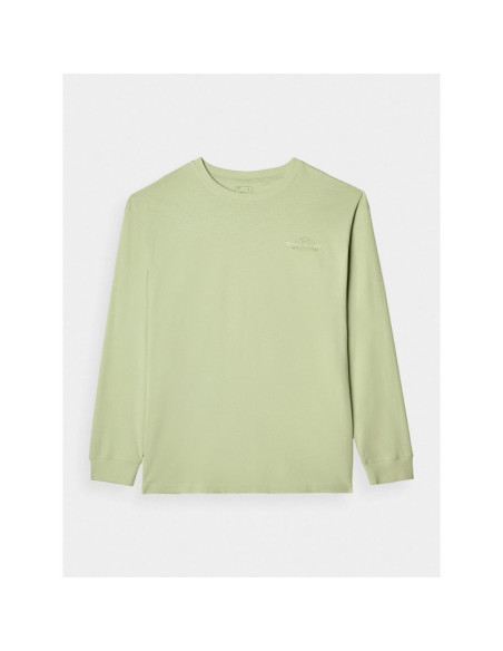 Longsleeve oversize z nadrukiem męski 4f 4fraw24tlonm502-44s