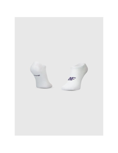 Skarpetki casual przed kostkę dziewczęce (zestaw 3 szt.) 4f 4fjwmm00usocf496-92s