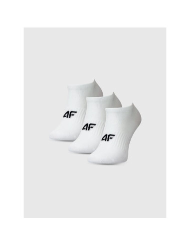 Skarpetki casual przed kostkę dziewczęce (zestaw 3 szt.) 4f 4fjwmm00usocf496-10s