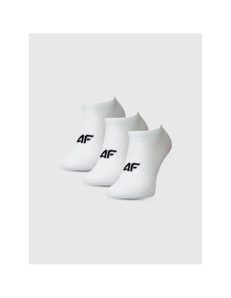 Skarpetki casual przed kostkę dziewczęce (zestaw 3 szt.) 4f 4fjwmm00usocf496-10s