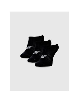 Skarpetki casual przed kostkę dziewczęce (zestaw 3 szt.) 4f 4fjwmm00usocf496-20s