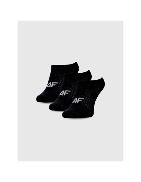 Skarpetki casual przed kostkę dziewczęce (zestaw 3 szt.) 4f 4fjwmm00usocf496-20s