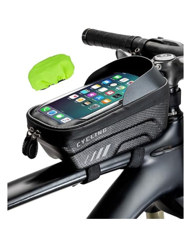 Rockbros torba na telefon, twarda obudowa czarna