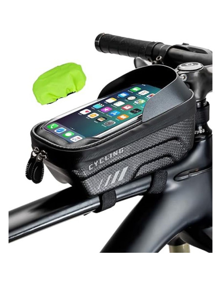 Rockbros torba na telefon, twarda obudowa czarna