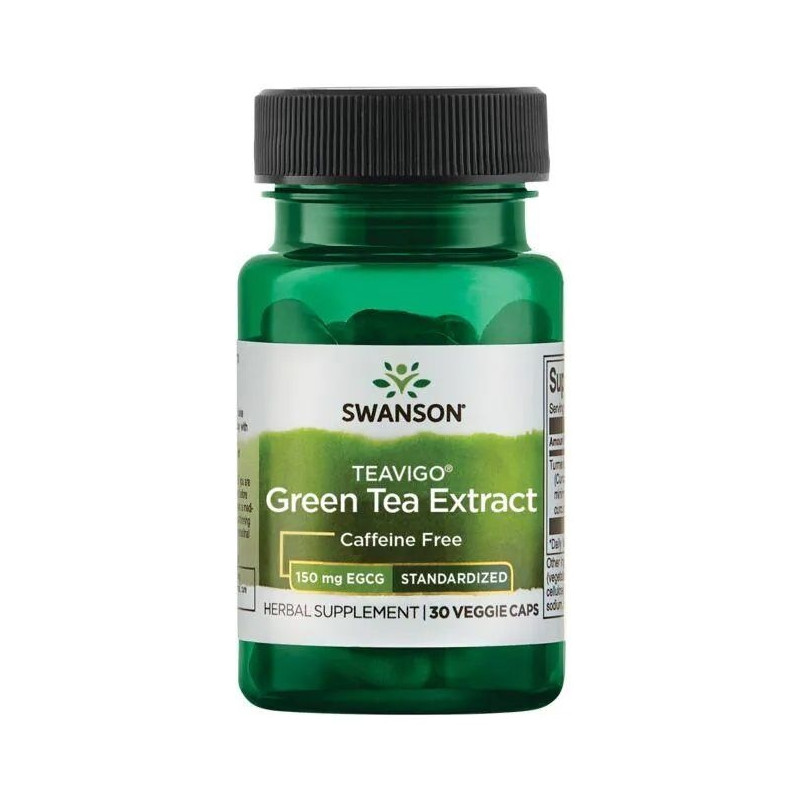 TEAVIGO Green Tea Extract Caffeine Free (30 kaps.)