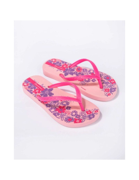 Ipanema classic happy klapki japonki dziecięce różowe dla dziewczynki