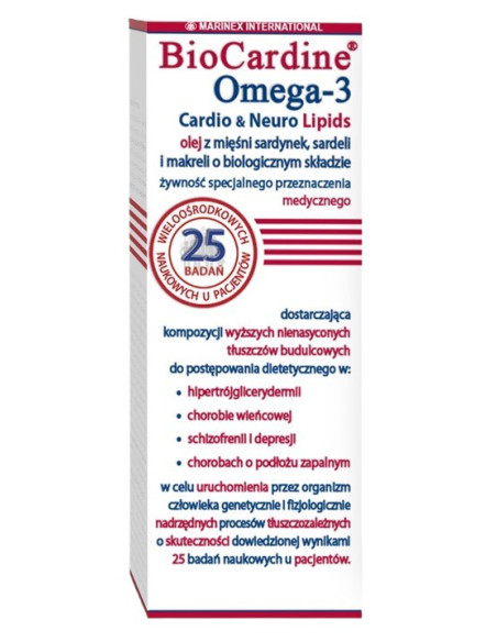 Biocardine Omega-3 Cardio & Neuro Lipids (200 Ml)