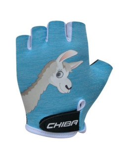 Chiba rękawiczki cool kids niebieskie lama xs
