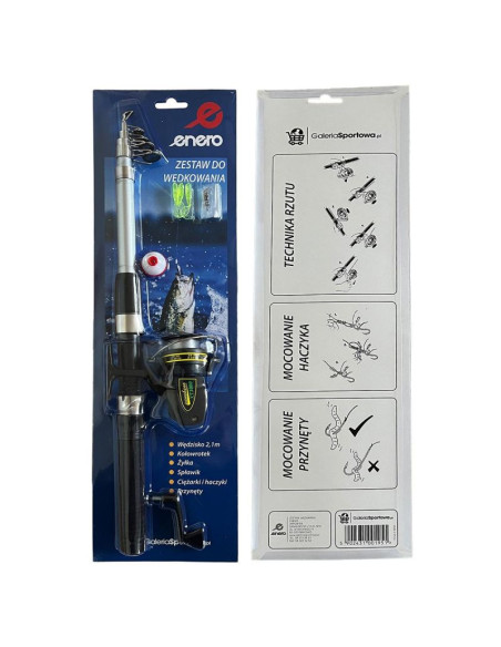 Zestaw wędkarski enero 2106