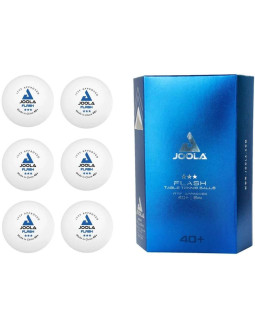 Piłeczki do tenisa stołowego joola flash  6szt białe