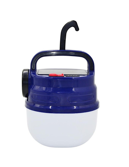 Latarka lampa camping ładowanie usb i solar redcliffs