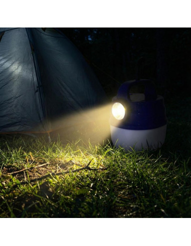 Latarka lampa camping ładowanie usb i solar redcliffs