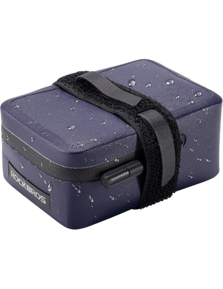 Rockbros torba rowerowa podsiodłowa 0,4l niebieska