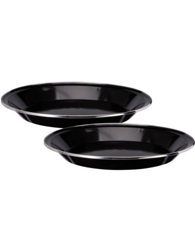 Miska talerz turystyczny 2szt 24cm aluminium redcliffs