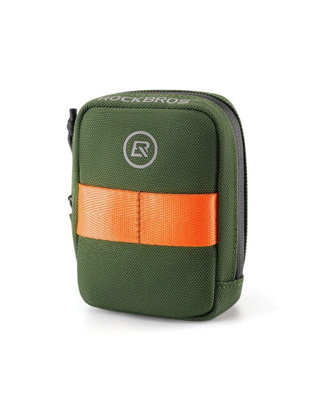 Rockbros torba rowerowa podsiodłowa zielona 0,35l