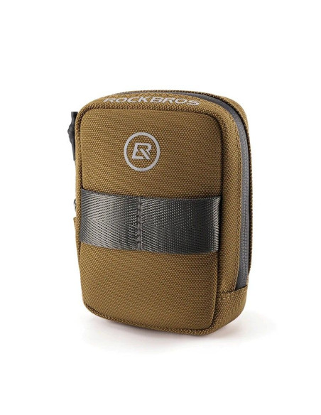 Rockbros torba rowerowa podsiodłowa brązowa 0,35l