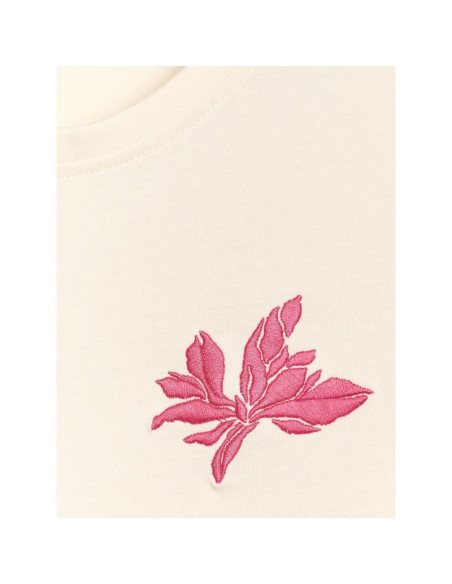 T-shirt regular z nadrukiem damski 4f 4frss25ttshf2693-11s