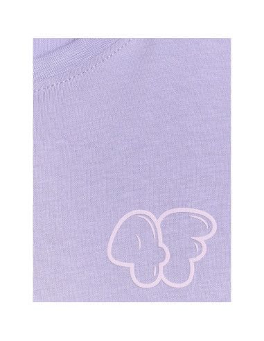 T-shirt regular z nadrukiem dziewczęcy 4f 4fjraw25ttshf3199-52s