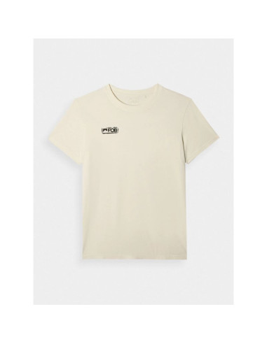 T-shirt regular gładki męski 4f 4fraw24ttshm2602-83s