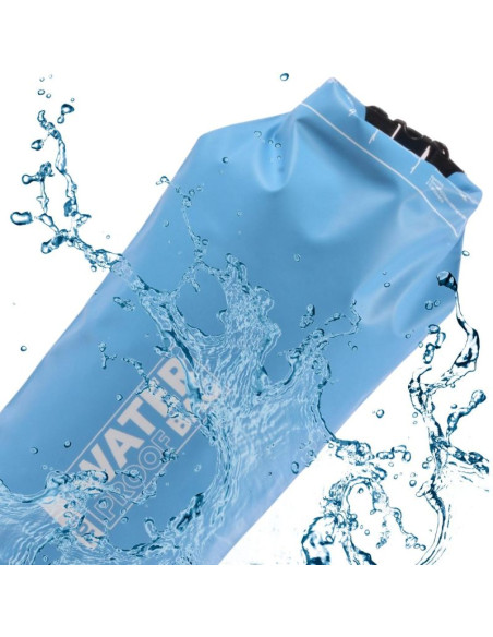 Torba plecak worek wodoszczelny 10l niebieski