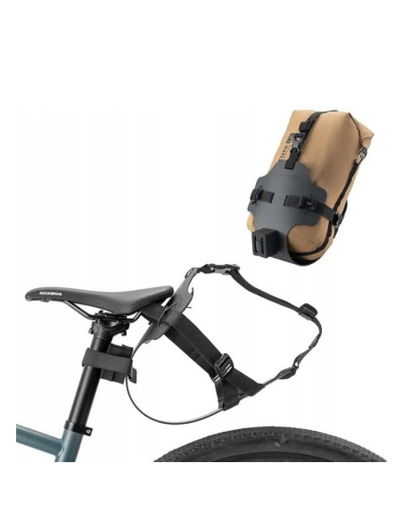 Qunature uchwyt na bagażnik na torbę rowerową