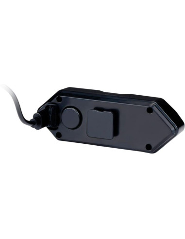 Lampka rowerowa tył z sygnalizatorem led ładowanie usb dunlop